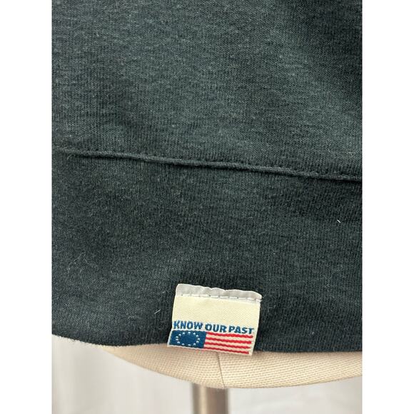 The Underground Movement Women's M Charcoal Gray LS Raglan Sweatshirt NWT - Picture 9 of 9